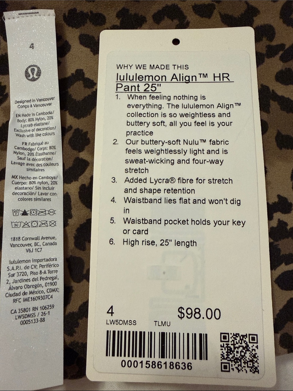 Lululemon align - Picture 6 of 6